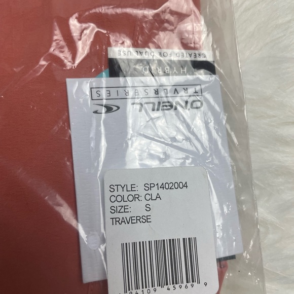 O’Neil Coral Traverse Drawstring-Waist Funnel Collar Anorak Size Small New - Picture 6 of 9